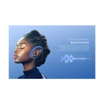 Oraimo SpaceBuds Z ANC Obsidian Black TWS Bluetooth Earbuds - Image 2