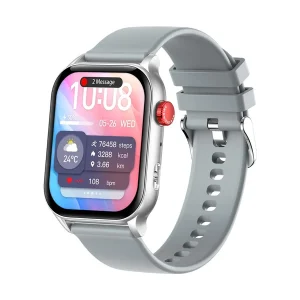 Colmi P78 Bluetooth Calling Smart Watch (Silver)