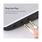Ugreen AV140 3.5mm Female to Dual Male White Audio Converter - Image 4