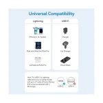 Vention LAJWF USB Type-C to Lightning White Cable - Image 6