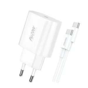 FONENG EU39 20W PD Charger Adapter With Type-C Cable