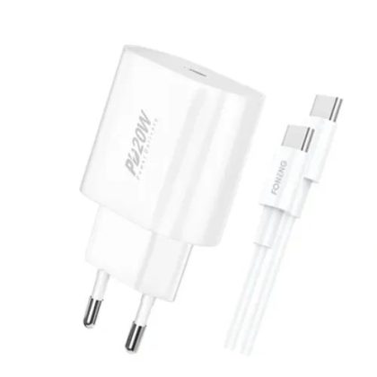 FONENG EU39 20W PD Charger Adapter With Type-C Cable