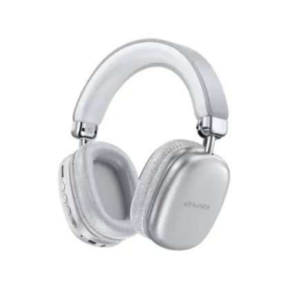 Awei AT7 Stereo Wireless Bluetooth Headphone Silver